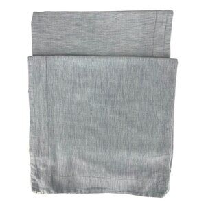 Pottery Barn Belgian Flax Linen Duvet Cover & Shams Full/Queen Blue Chambray